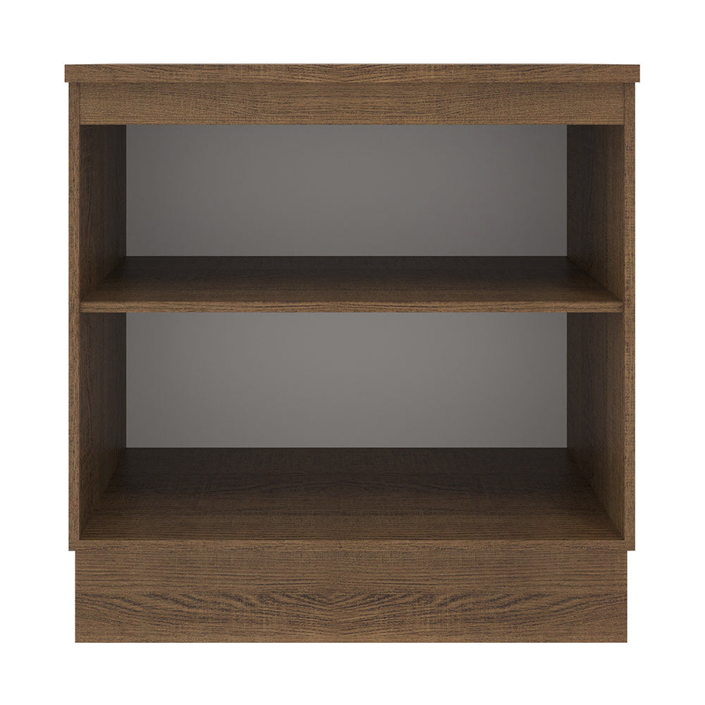 Mueble de Cocina Bajo Agata 80 cm 2 Puertas Marrón/Crema
