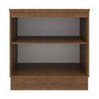 Mueble de Cocina Bajo Agata 80 cm 2 Puertas Marrón/Gris