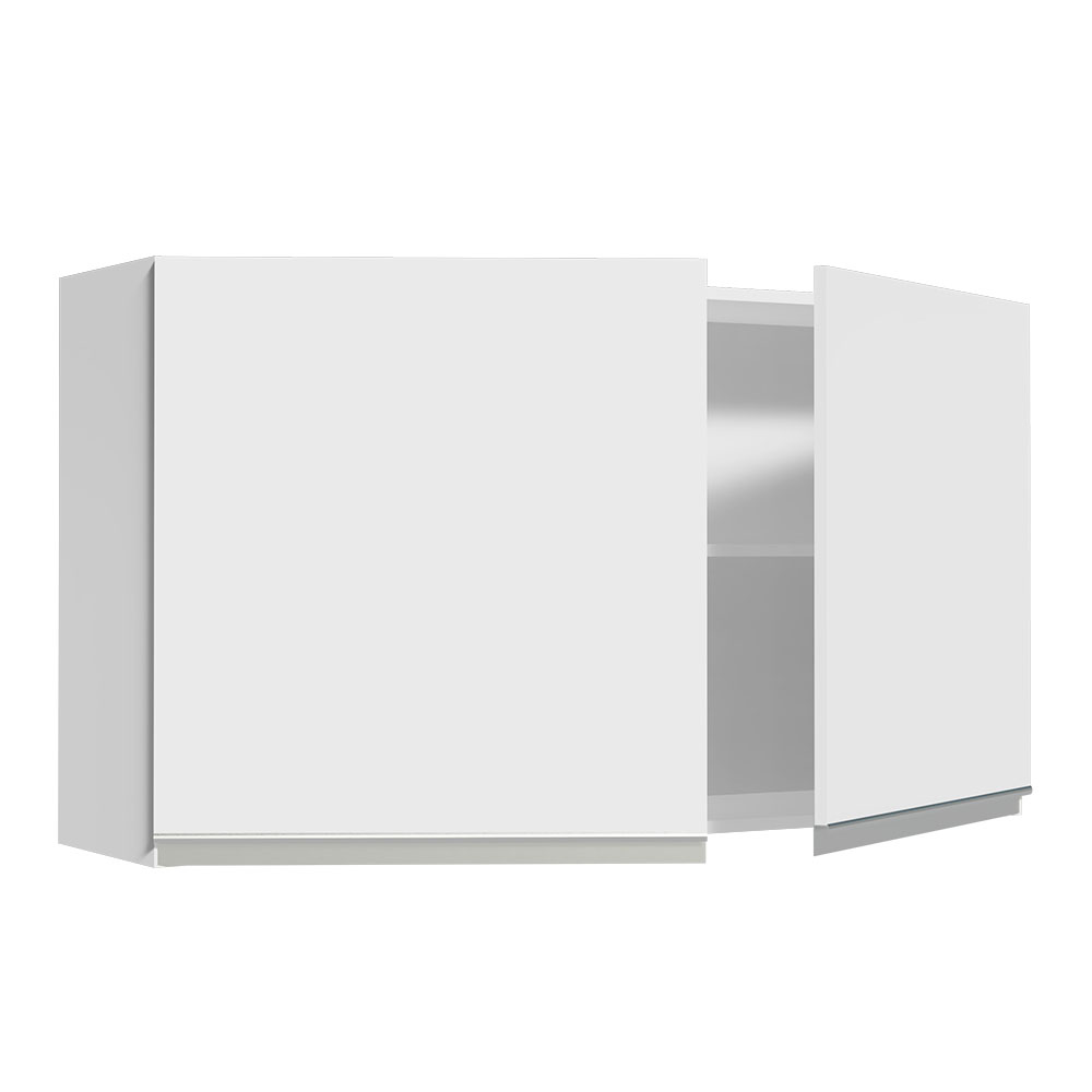 Mueble de Cocina Superior Glamy 1.20 Metros 2 Puertas Blanco