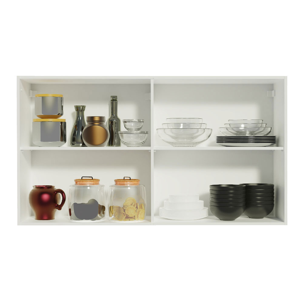 Mueble de Cocina Superior Reims 1.20 Metros 2 Puertas Blanco