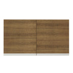 Mueble de Cocina Superior Glamy 1.20 Metros 2 Puertas Marrón