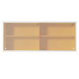 Mueble de Cocina Superior 1.20 m 2 Puertas Corredizas Cristal Reflex