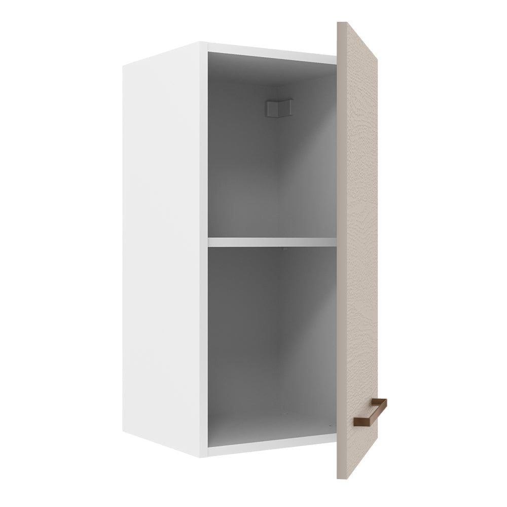 Mueble de Cocina Superior Agata 35 cm 1 Puerta Blanco/Crema