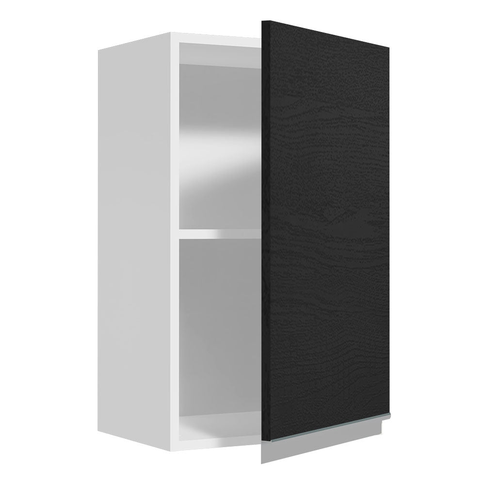 Mueble de Cocina Superior Glamy 40 cm 1 Puerta Blanco/Negro