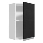 Mueble de Cocina Superior Glamy 40 cm 1 Puerta Blanco/Negro