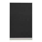 Mueble de Cocina Superior Glamy 40 cm 1 Puerta Marrón/Negro