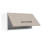 Mueble de Cocina Superior Agata 60 cm 1 Puerta Abatible Blanco/Crema
