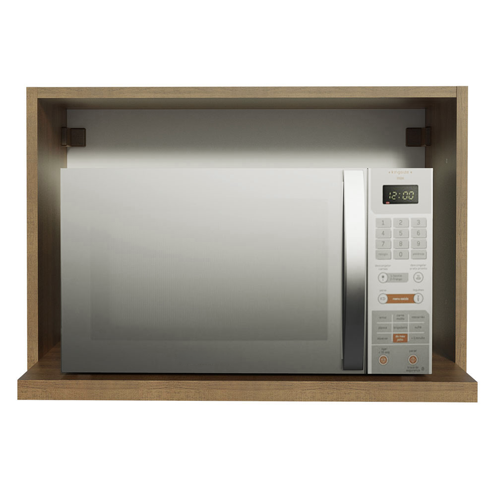 Mueble de Cocina Superior para Hornos Glamy 60 cm Marrón