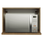 Mueble de Cocina Superior para Hornos Glamy 60 cm Marrón