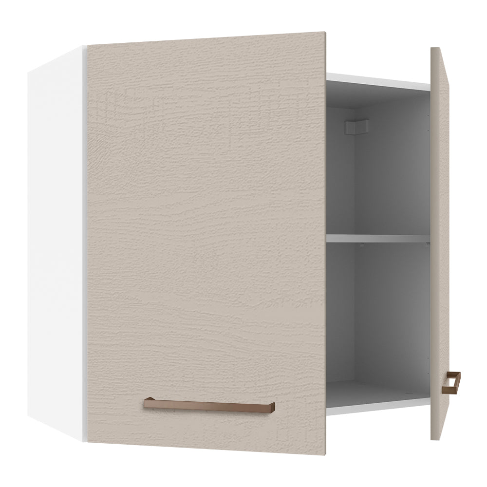 Mueble de Cocina Superior Agata 70 cm 2 Puertas Blanco/Crema