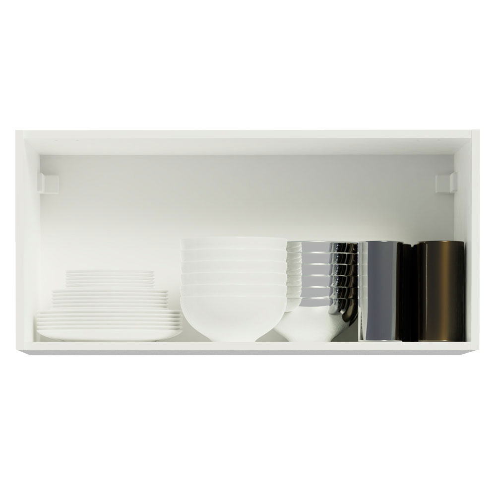 Mueble de Cocina Superior Reims 70 cm 1 Puerta Abatible Blanco Madesa