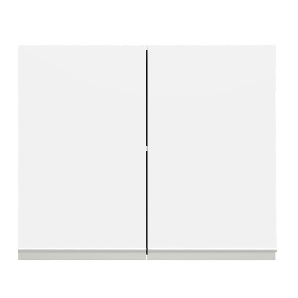 Mueble de Cocina Superior Glamy 80 cm 2 Puertas Blanco