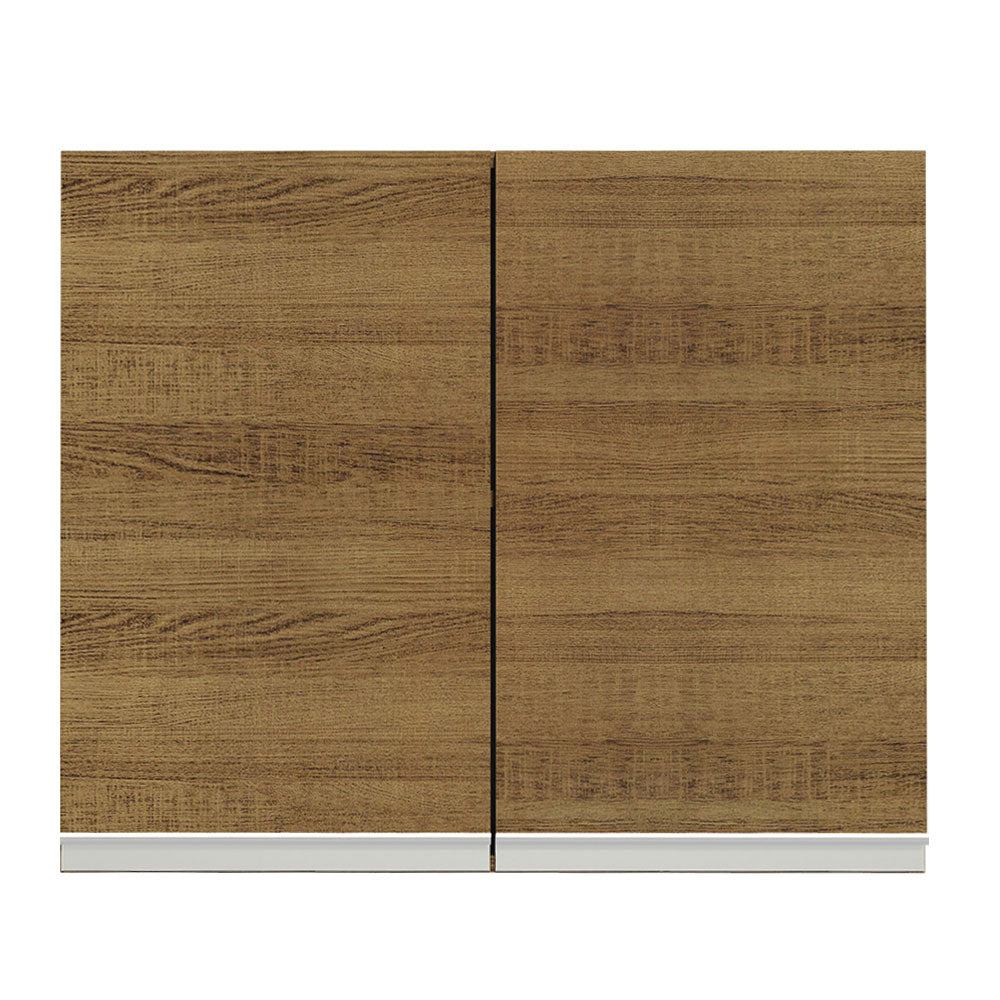 Mueble de Cocina Superior Glamy 80 cm 2 Puertas Marrón