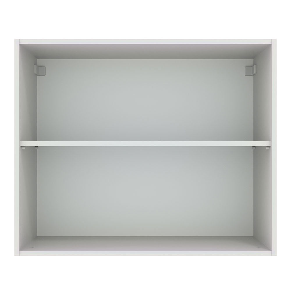 Mueble de Cocina Superior Agata 80 cm 2 Puertas Blanco/Gris