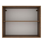 Mueble de Cocina Superior Agata 80 cm 2 Puertas Marrón/Gris