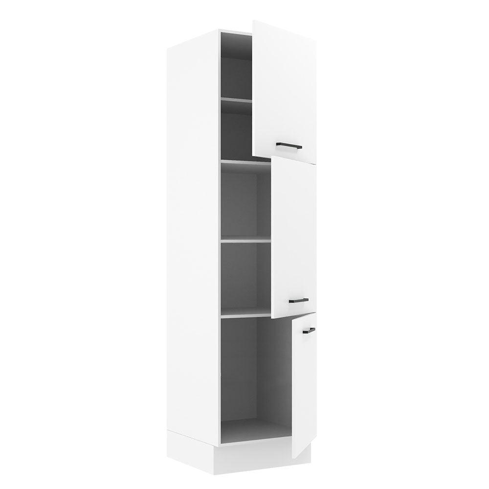 Mueble de Cocina Armario Vertical Agata 3 Puertas Blanco