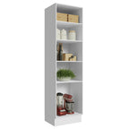 Mueble de Cocina Armario Vertical Abierto 60 cm con 5 Nichos Blanco Madesa