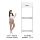Mueble de Cocina para Nevera Agata 1 Puerta Abatible