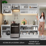 Cocina Integral Glamy 2.40 Metros 09
