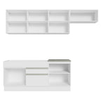 Cocina Integral Glamy 2.60 Metros Blanco 03
