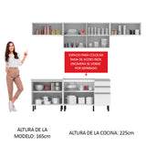 Cocina Integral Mariana 2.80 Metros SR