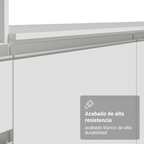 Cocina Integral Topazio Pop 1.80 m con Encimera Blanco