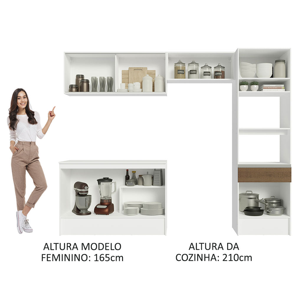 Cocina Integral Diamante 2.60 m con Encimera