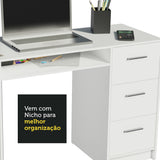 Escritorio de Oficina Alaska + Mueble Estante Librero