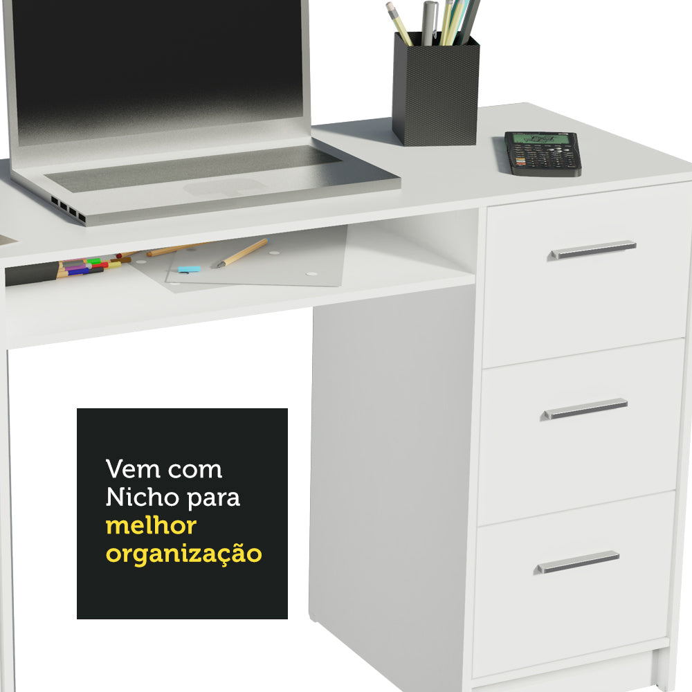 Escritorio de Oficina Alaska + Mueble Estante Librero