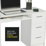 Escritorio de Oficina Alaska + Mueble Estante Librero