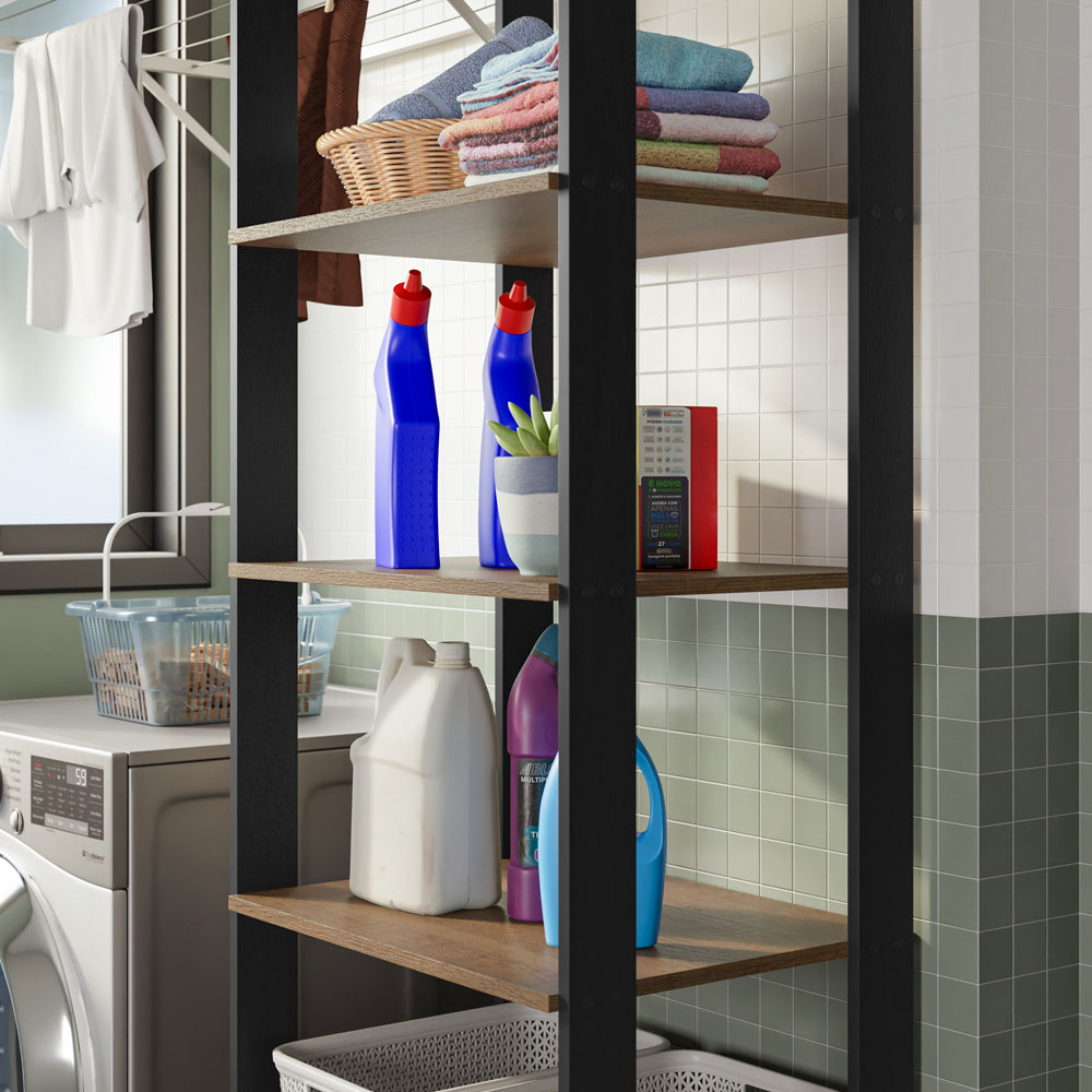 Mueble Estante Multiuso con 5 Nieles 59 cm