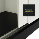 Closet Reno 3 Puertas Corredizas 1 Espejo