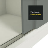 Closet Reno 3 Puertas Corredizas 1 Espejo
