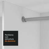 Closet Nobre 3 Puertas Corredizas 1 Espejo