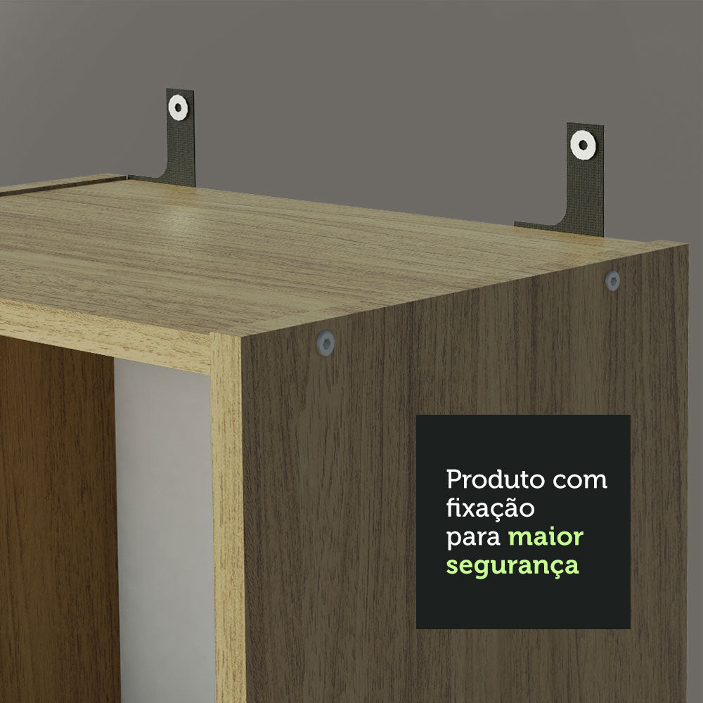 Mueble Estante Librero con 6 Niveles