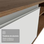 Centro de Entretenimiento Mesa para TV Glamy Hasta 80 Pulgds