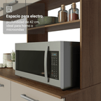 Mueble de Cocina Compacta Aura 2.00 Metros MarrónCrema