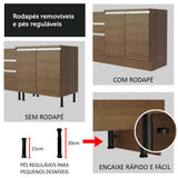 Mueble de Cocina Bajo Glamy 1.20 Metros 2 Puertas