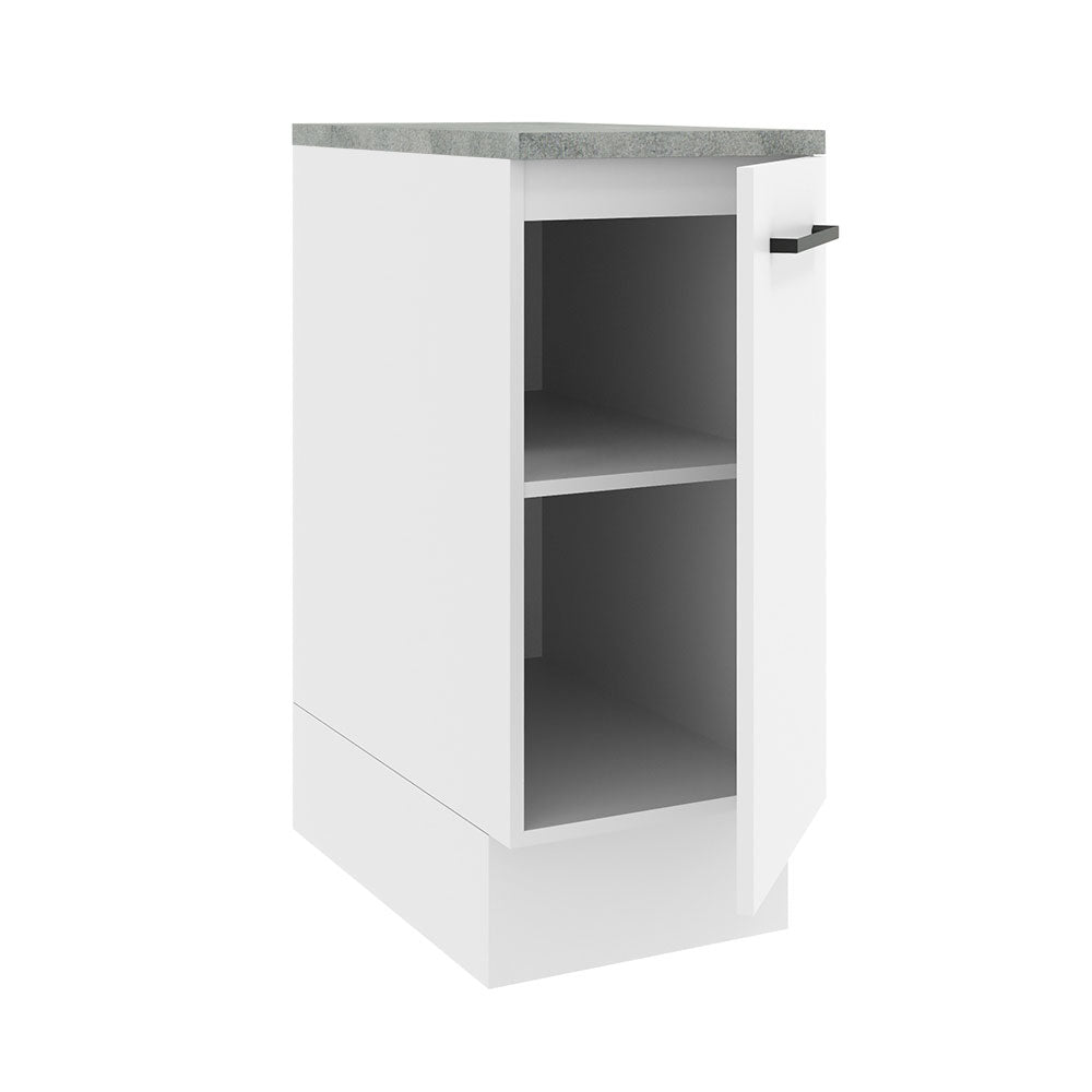 Mueble de Cocina Bajo Agata 35 cm 1 Puerta Blanco