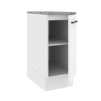 Mueble de Cocina Bajo Agata 35 cm 1 Puerta Blanco