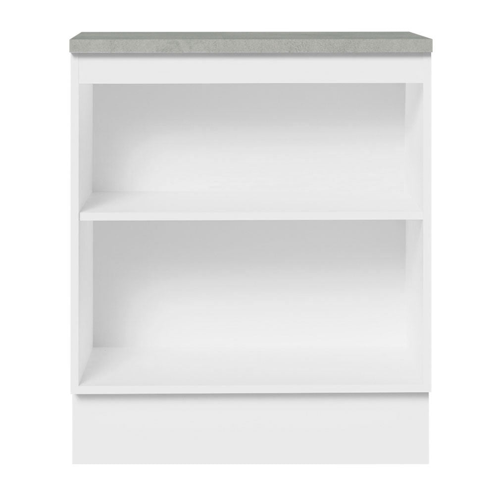 Mueble de Cocina Bajo Agata 70 cm 2 Puertas Blanco