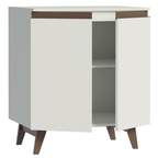 Mueble de Cocina Bajo Reims 70 cm 2 Puertas Blanco