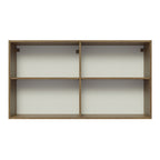 Mueble de Cocina Superior Glamy 1.20 Metros 2 Puertas Marrón