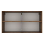 Mueble de Cocina Superior 120 cm 2 Puertas Marrón/Crema Agata Madesa