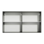 Mueble de Cocina Superior Reims 1.20 Metros 2 Puertas Negro