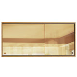 Mueble de Cocina Superior Emilly 2 Puerts Corredizas de Cristal Reflex