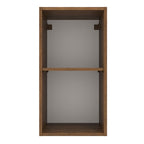 Mueble de Cocina Superior Agata 35 cm 1 Puerta Marrón/Blanco
