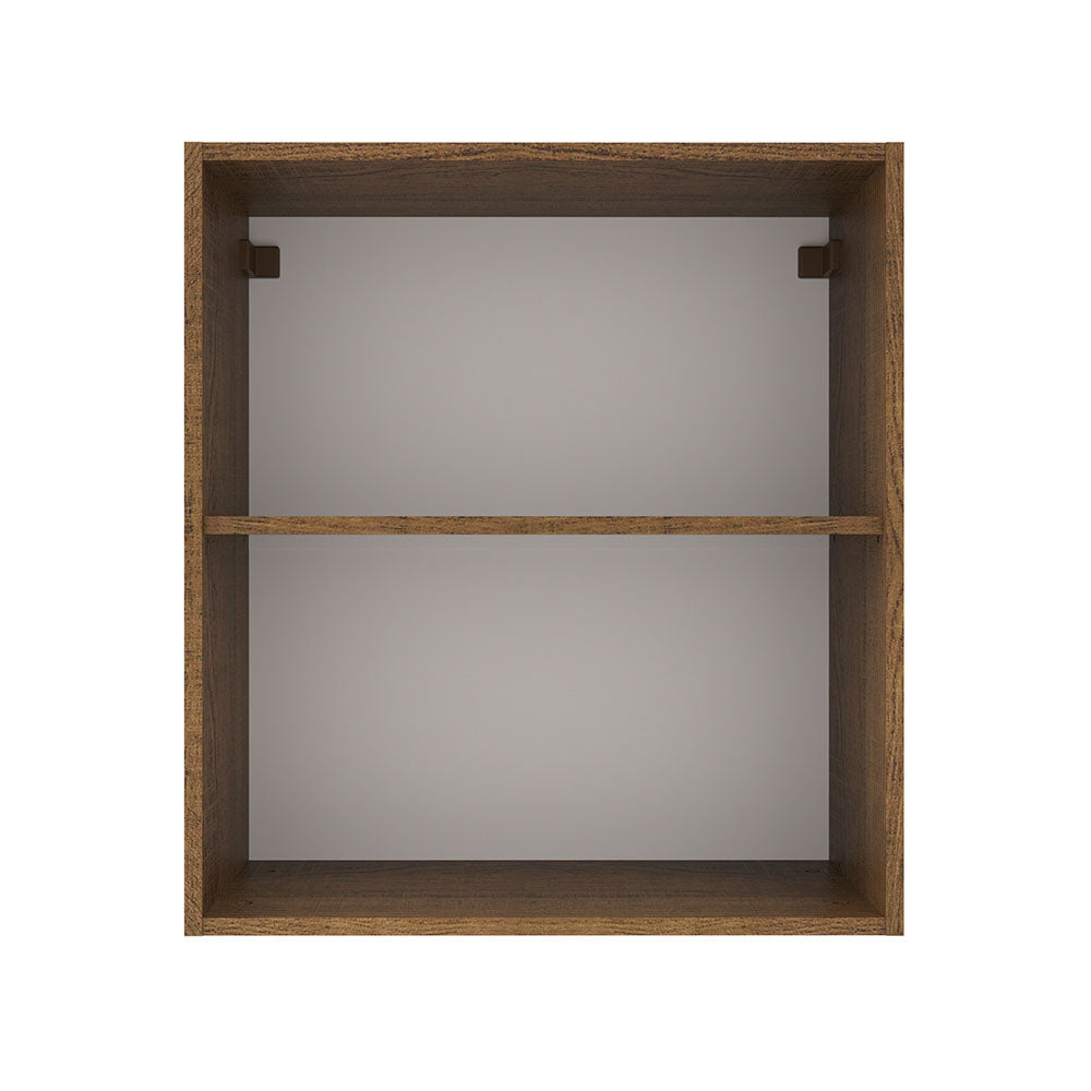 Mueble de Cocina Superior Agata 60 cm 1 Puerta Marrón/Blanco