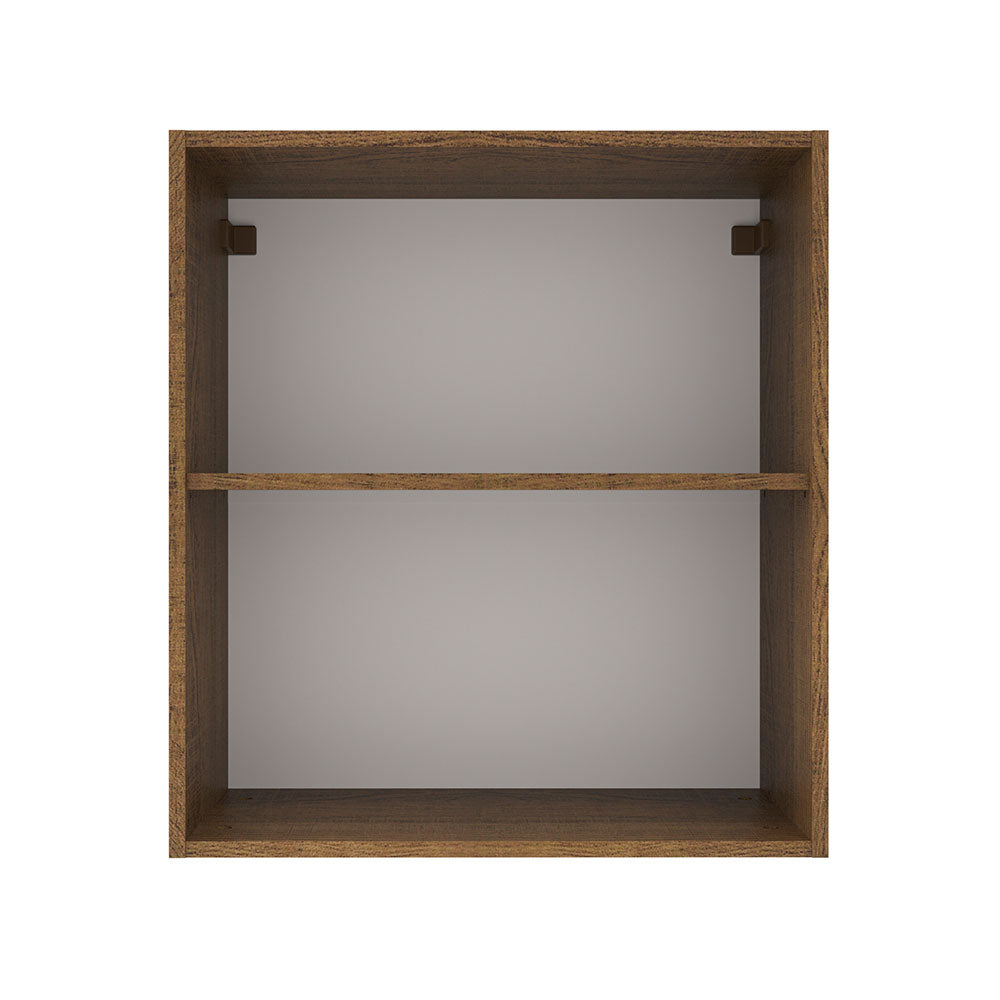 Mueble de Cocina Superior Agata 60 cm 1 Puerta Marrón/Crema