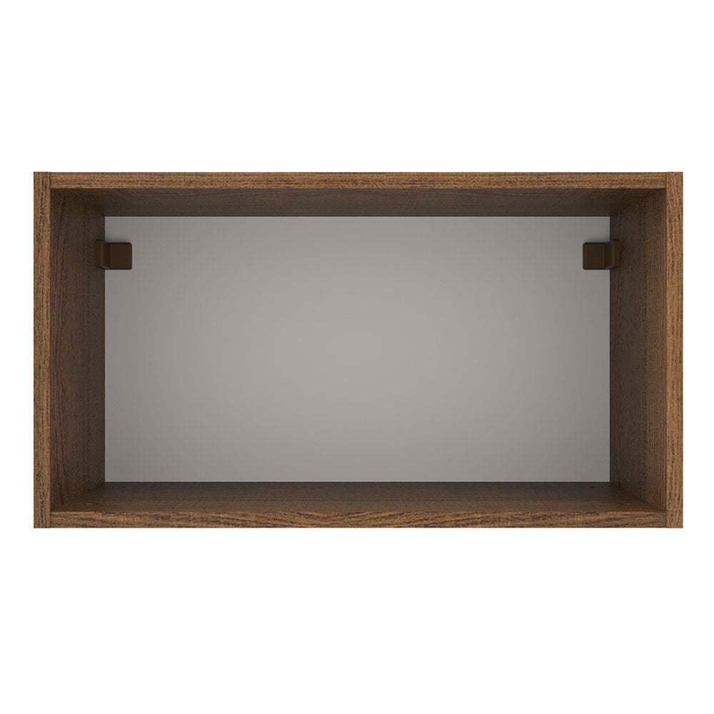 Mueble de Cocina Superior Agata 60 cm 1 Puerta Abatible Marrón/Blanco
